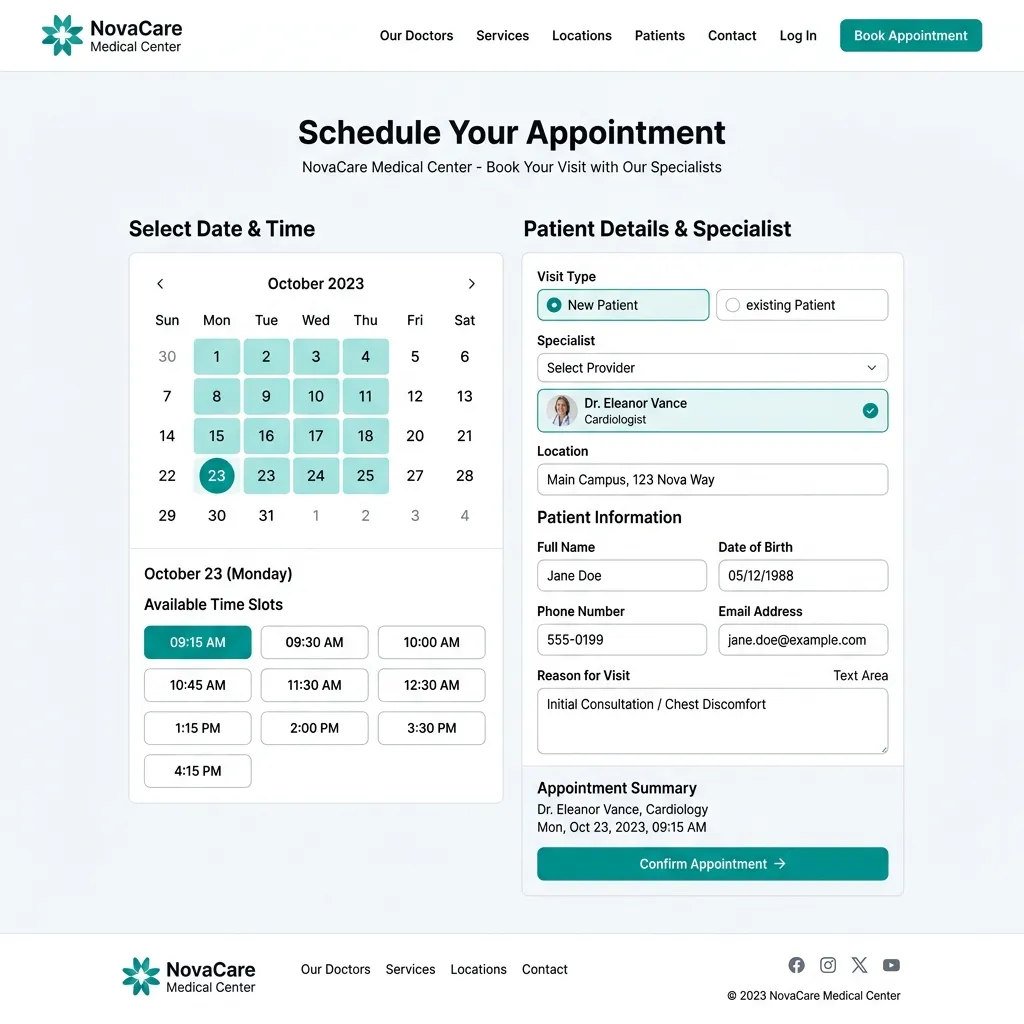 Appointment Booking