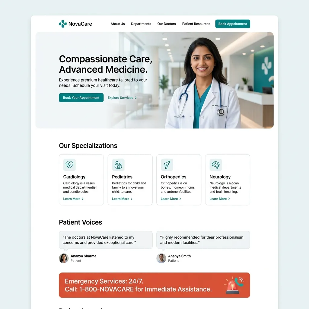 Clinic Homepage