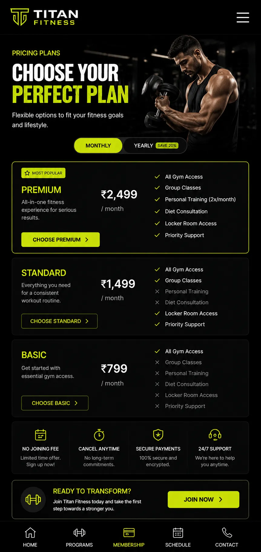 Mobile Pricing
