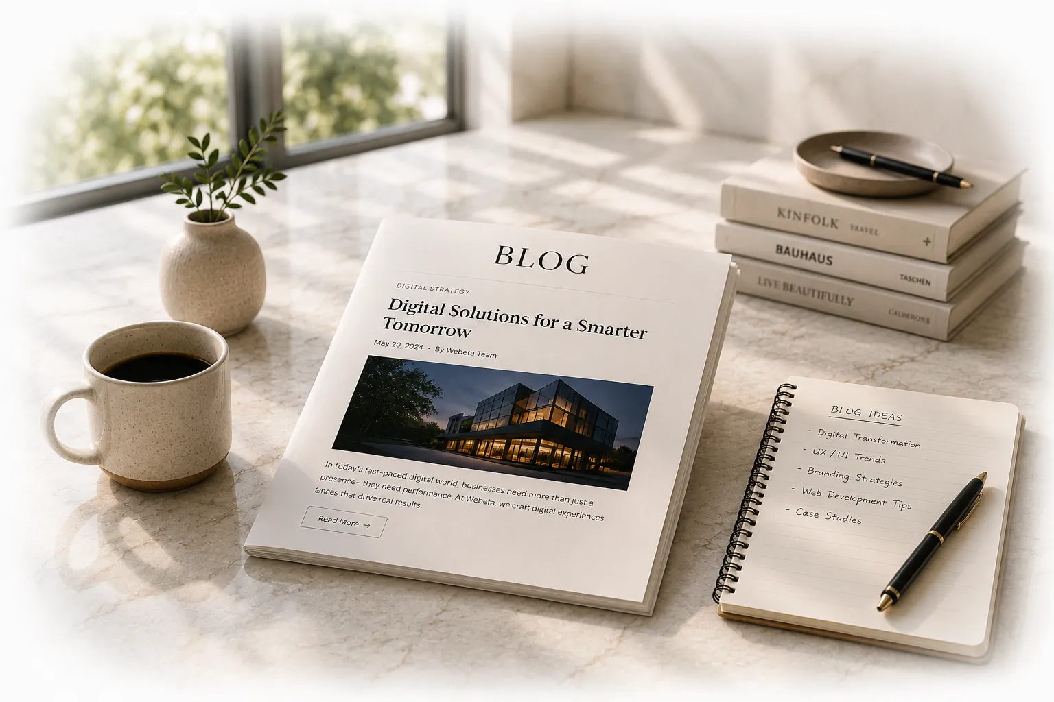 Webeta web engineering research and digital marketing insights blog header