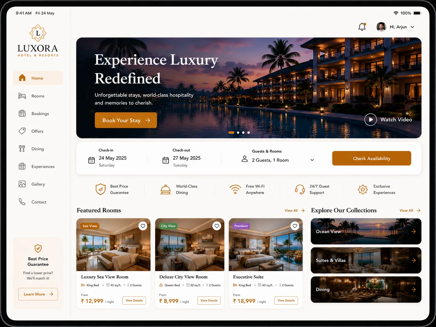 Tablet Home
