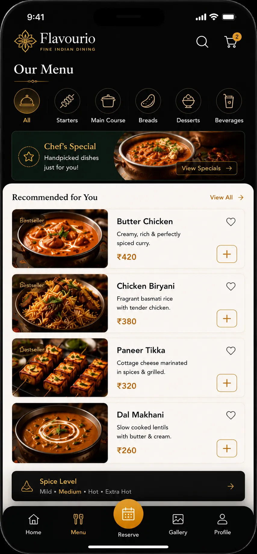 Mobile Menu